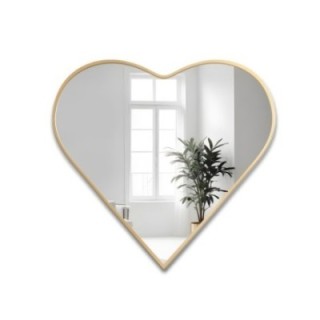 Miroir dans un cadre MDF - HEART - couleur du cadre au choix