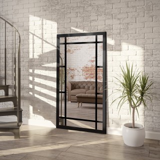 Miroir Loft avec meneaux - SET - couleur du cadre au choix