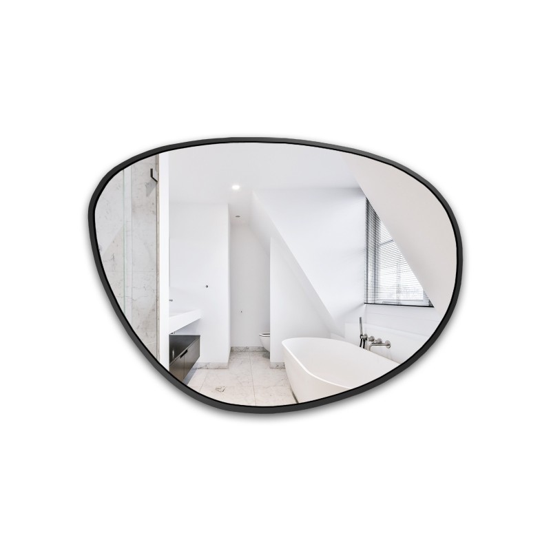 Miroir de forme irrégulière dans un cadre - AGAT IN A FRAME