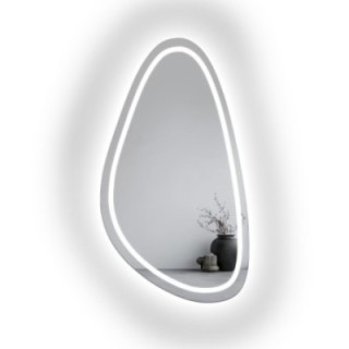 Miroir de forme irrégulière avec éclairage - SYDERYT LED II