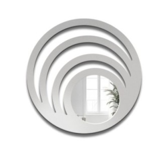 Miroir décoratif dans un cadre en mdf - TESS - couleur du cadre au choix