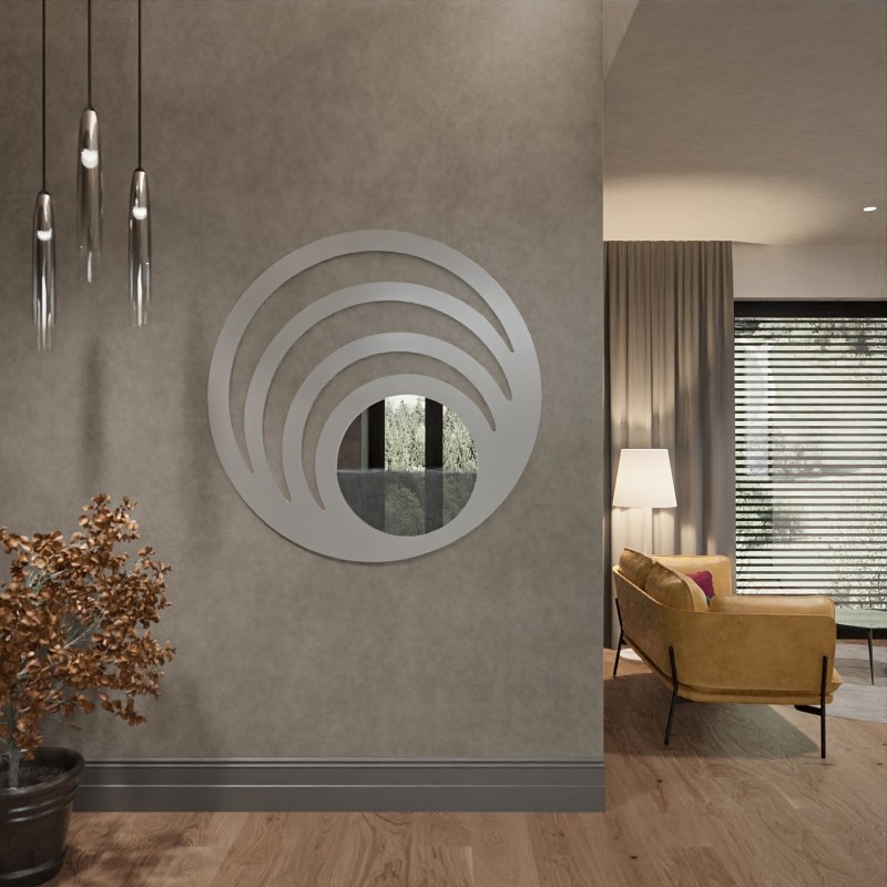 Miroir décoratif dans un cadre en mdf - TESS - couleur du cadre au choix