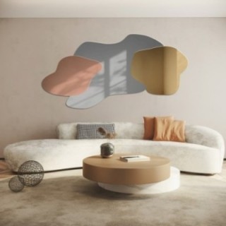 Miroir tricolore irrégulier - TRIPLA