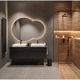 Set de miroirs de salle de bain avec éclairage - UNIVERSE LED