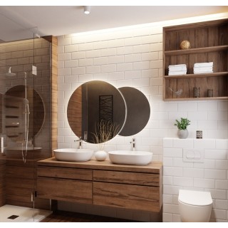 Set de miroirs de salle de bain avec éclairage - UNIVERSE LED II