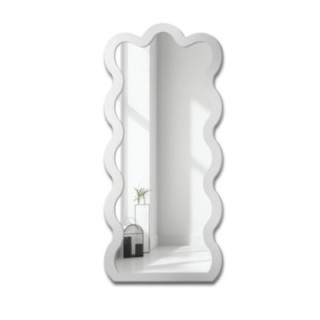 Miroir irrégulier dans un cadre en mdf - BLOBS WAVE