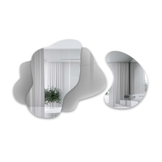 Miroirs décoratifs sur verre ornemental Master Point - LUXORA ARTIVIS