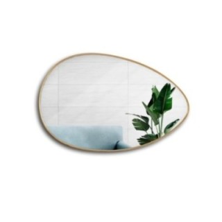 Miroir organique en MDF or SLIM- ZOE - couleur du cadre au choix