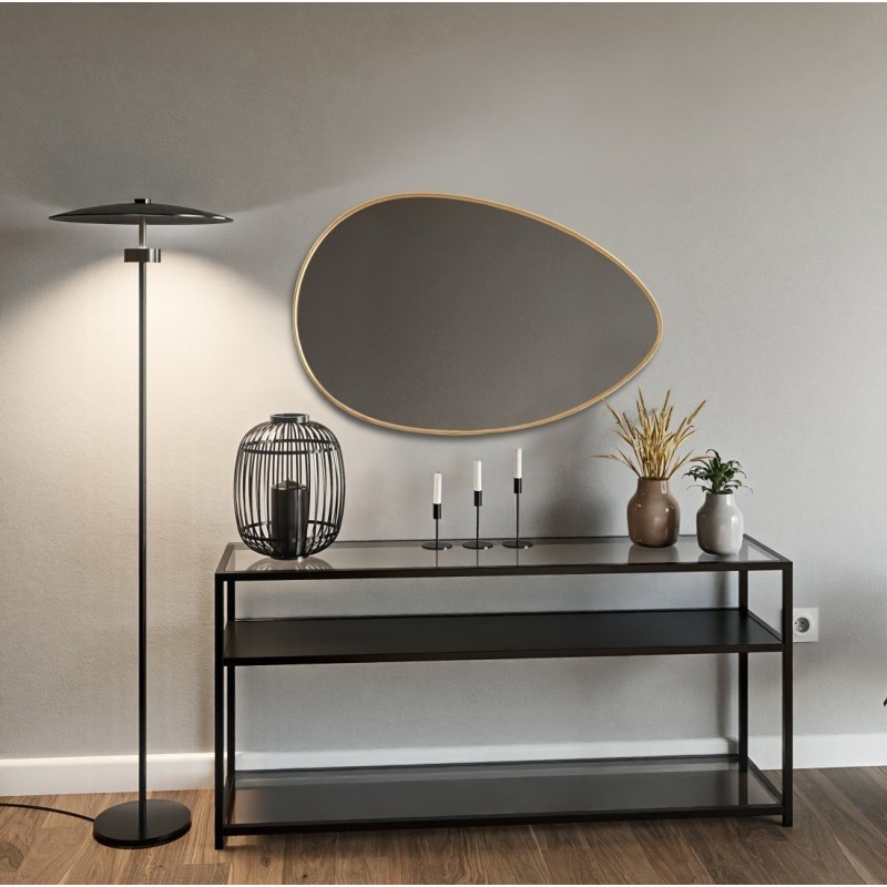 Miroir organique en MDF or SLIM- ZOE - couleur du cadre au choix