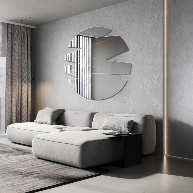 Miroir rond décoratif - ZOJA