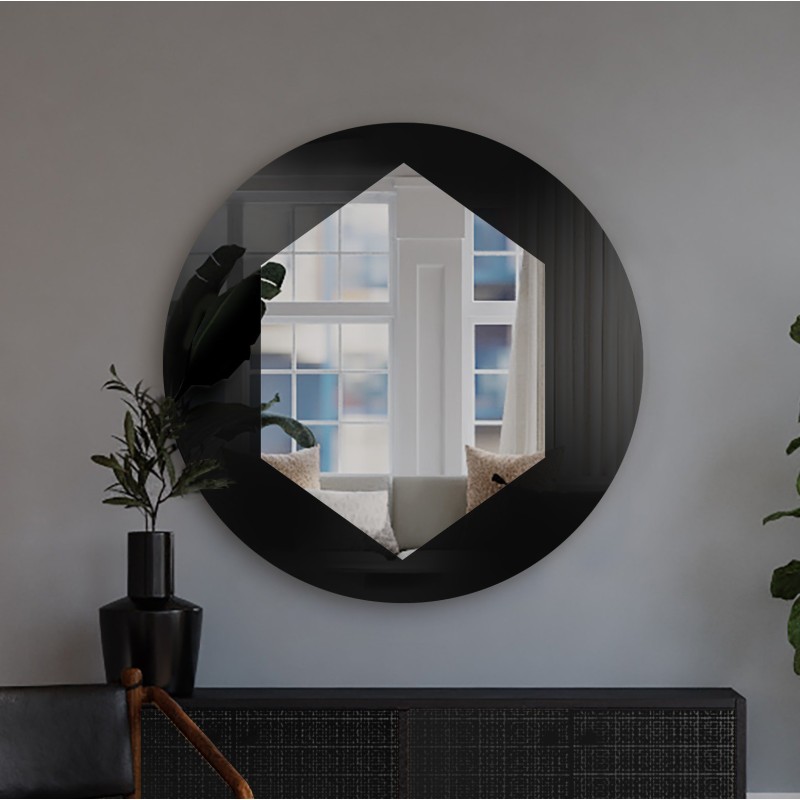 Miroir rond décoratif - KRAFT Miroir rond décoratif - KRAFT