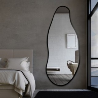 Miroir de forme organique dans un cadre - BARYT DANS UN CADRE