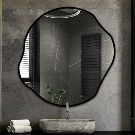 Miroir de forme organique dans un cadre - CYRKON DANS UN CADRE