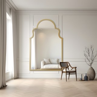 Miroir mural rétro avec cadre - BLISS