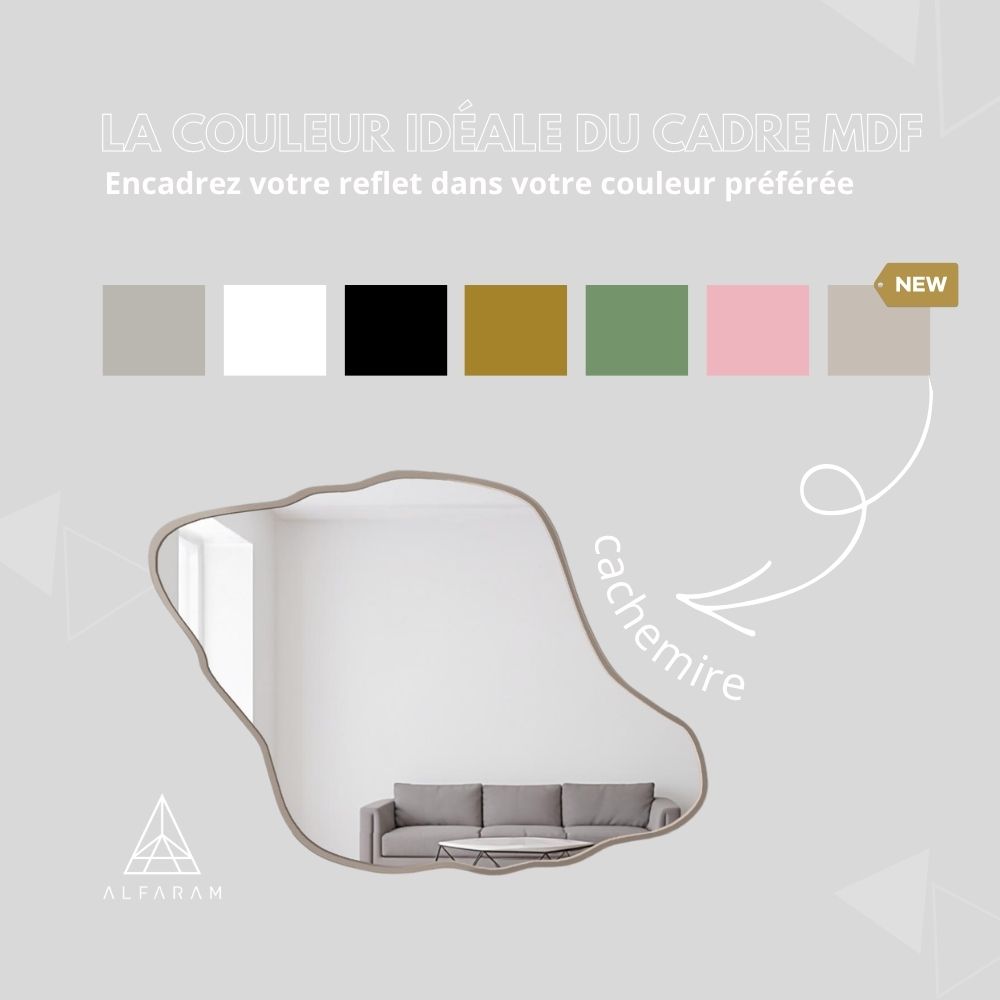 La couleur idéale pour un cadre en MDF