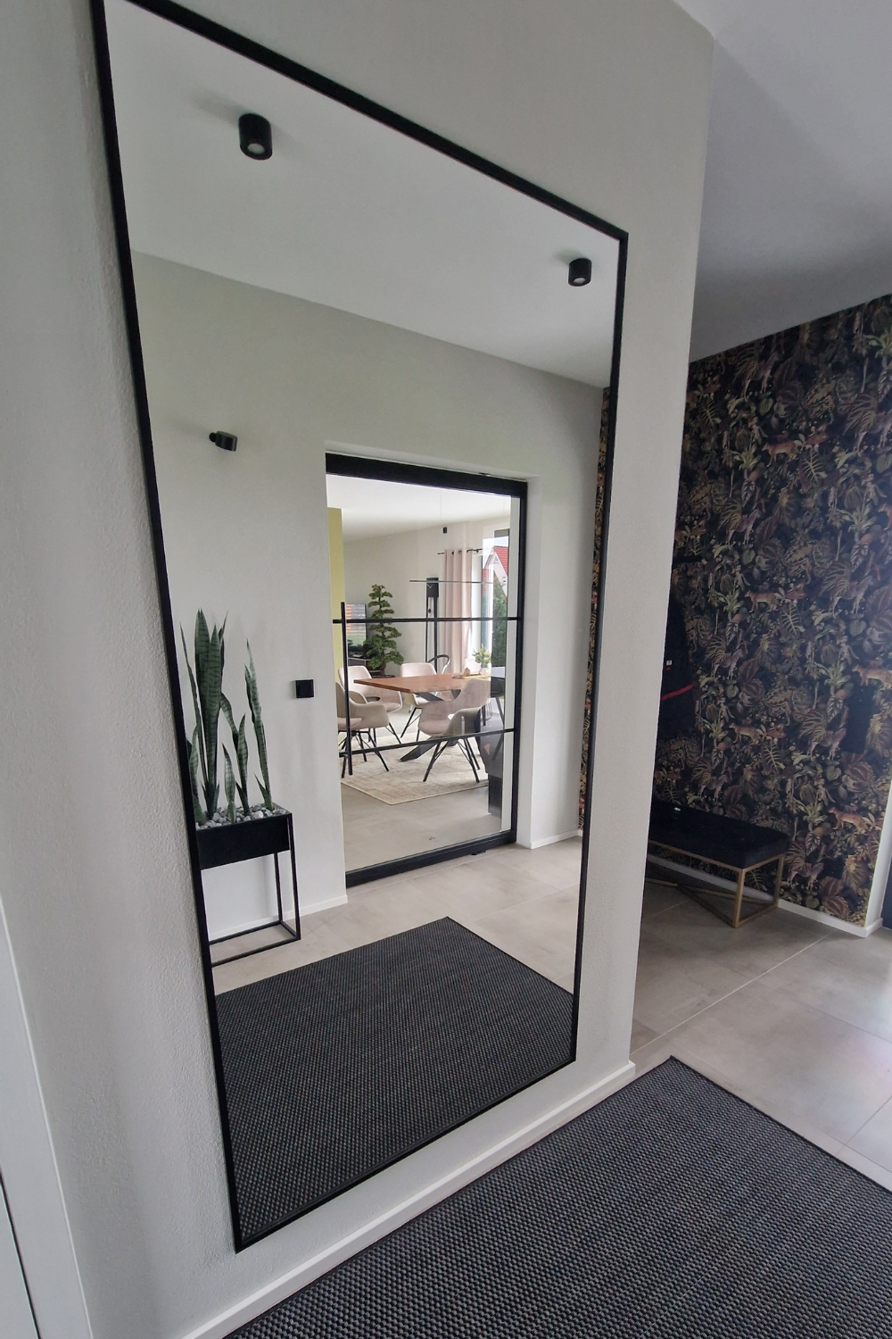 Miroir encadré 1201