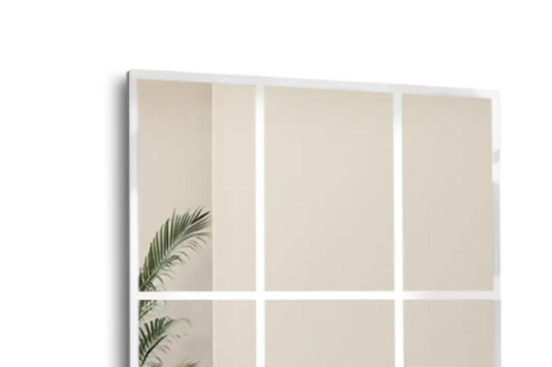 Cadre blanc et croisillons