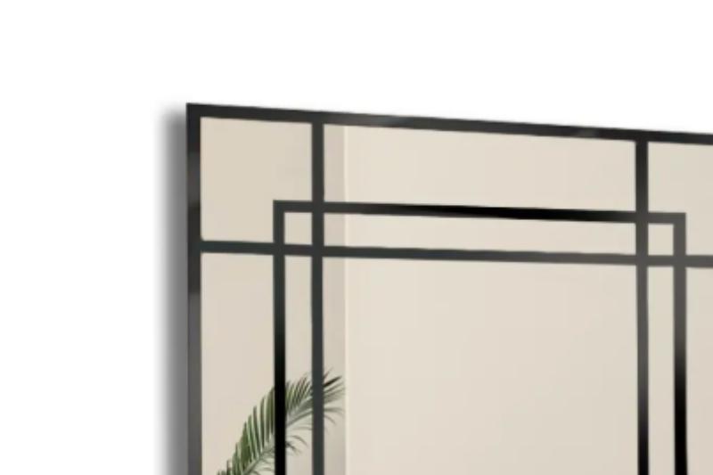 Cadre noir et croisillons