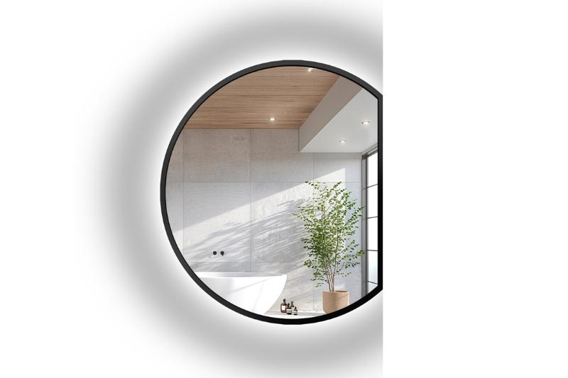 Sur la partie arrondie