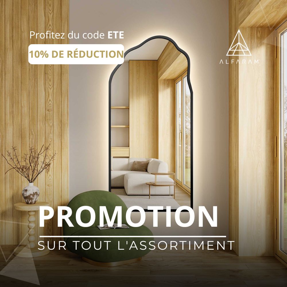Été 2026 -10% sur tous les miroirs