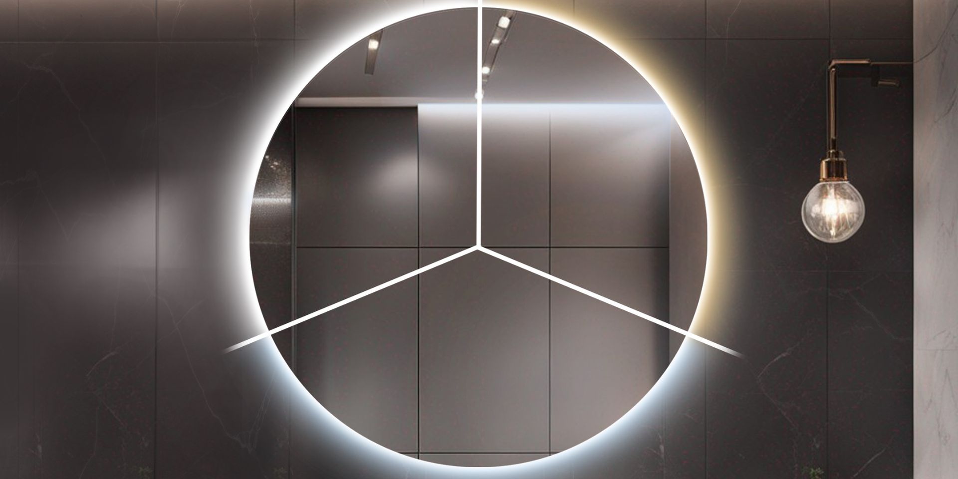 Miroirs avec LED – quelles possibilités et quels effets cette lumière renferme-t-elle ?