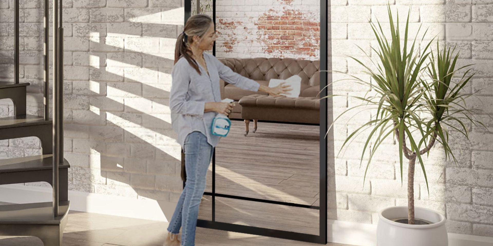 Éclat sans traces : Les secrets d’un miroir parfaitement propre